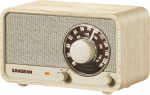 Sangean WR-8 FM-raadio Bluetooth-hendusega, valge tammi (SAN99844)