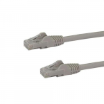 StarTech.com 50 cm CAT6 Ethernet kaabel hall CAT 6 Gigabit Ethernet traat 650 MHz 100W PoE RJ45 UTP vrgukaabel/henduskaabel, ilma konksuta, pingetmbe kaitsega, Fluke'i testitud/juhtmestik on UL-i sertifitseeritud/TIA
