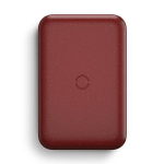 uniq Induktsioonilahks toitebank Hyde Air10000mAh USB-C 18W PD kiire juhtmevaba kast seeinpunane/maroon