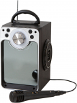 Liniex Star karaoke seade, must (30135)