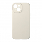Case for iPhone 15 Forcell F-Protect Rubber Premium compatible with MagSafe antique white