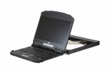 Aten 18.5"" Dual Rail USB HDMI-DVI - FRENCH KEYBOARD VGA Full HD