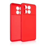 Beline Silikoonist mbris Xiaomi Poco F6 Pro punane/punane