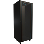 Extralink 32U 600x600 must | Rackmount kapp | seisukapp