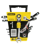 Stanley Komplekt kombikeelsvtmeid koos rattlaga ja prdliiga (10-19mm)