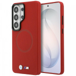 BMW Etui Metal Logo MagSafe Samsung Galaxy S26 Ultra punane