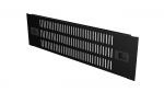 Lanview 2U 19"" SNAP LOCKING, VENTED BLANK PANEL BLACK