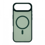 FoneKit Magneet-hhilise Soft Touch kaitsembris, iPhone Air, tumeroheline (6438148063344)