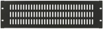 Lanview 3U 19"" SCREW TYPE, VENTED BLANK PANEL BLACK