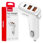 Amio -03886 autolaadija | 38W | USB-A, USB-C