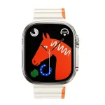 Apple Watchi rihm Hoco magnetiline silikoon 42 / 44 / 45 / 49 mm AS102 starlight oranji vrviga