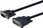 Fuj:tech DVI - VGA -adapterikaapeli, 1m (921487)