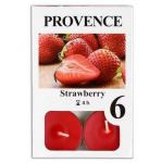PROVENCE Tealights Strawberry 6pcs