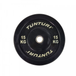 Weight plate TUNTURI Training Bumper Plate, 50 mm, 15 kg