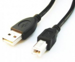 Gembird USB 2.0 AM-BM kaabel, 4,5 m, must