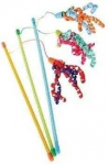 ZOLUX Zolux cat fishing rod toy with ribbon