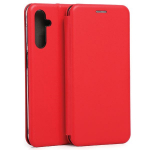 Beline Raamatu magnetiline Samsung M34 5G M346 punane/punane mbris