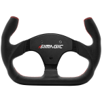 SIMAGIC C-kujuline roolirattakatte remrk 325mm ilma HUB-ita, nahk, S405