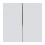 Avatto ZigBee TS60-EE-2 Touch Light Switch Dual TUYA (valge).