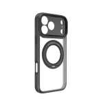 X-ONE Dropguard 2S (stendiversioon), MagSafe-iga hilduv iPhone 18 Pro / 17 Pro jaoks, must matt frost