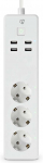 Nedis SmartLife WIFIP312FWT -lyjatkojuhe, 16 A, 3680 W (WIFIP312FWT)