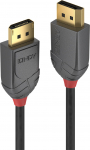 Lindy DisplayPort 1.4 kabel Anthra Line 2m St/St A/B must```