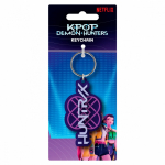 Kids Euroswan K-POP Demon Hunters Huntrix Team Logo PVC Keychain