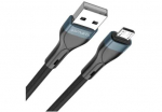 4smarts USB-A Micro kaabel PremiumCord 10W 1m, must