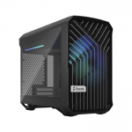 FRACTAL DESIGN Torrent Nano RGB TG Light Tint Mini-ITX kast, must