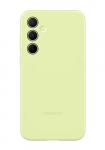 SAMSUNG Silikoonkate Lime, Galaxy A35 5G jaoks, EF-PA356TMEGWW