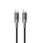 XO NB-Q282B andmevahetus- ja laadimiskaabel | USB-CUSB-C | PD | 60W | 1m | must