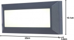 LUTEC HELENA 10W LED