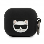 KARL LAGERFELD KLACA3SILCHBK For Apple Airpods 3 Black