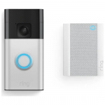 Ring Battery Video Doorbell Smart drklokke m. Ring Chime 2nd Gen