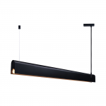 Nordlux Ilus 100-pirne rippvalgusti, must (2220483003)