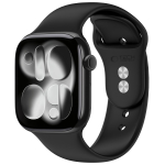 Tech-Protect Silikoonrihm Apple Watch 44 / 45 / 46 / 49 mm jaoks - Must
