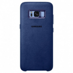 Samsung Galaxy S8+ Alcantara Cover Blue