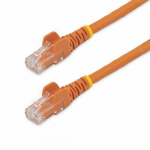 StarTech.com 3m CAT6 Ethernet kaabel Oran CAT 6 Gigabit Ethernet traat 650MHz 100W PoE RJ45 UTP vrgukaabel/henduskaabel Snagless kaitsmega koos pingetmbe leevendusega Fluke'i testitud/juhtmestik on UL-i sertifitseeritud/TIA