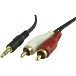 Intos InLine 2 x RCA pesa 3,5 mm pistikukaabel, 1,8 m (301968)