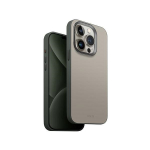 uniq etui Lyden DS iPhone 15 Pro 6.1" Magclick Charging beowo-zielony/ivory-lichen roheline