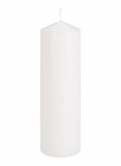 Home Styling Collection Candle white 25x8x8cm
