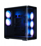 ZALMAN Arvutikorpuse P60, kesktorn, 5x ARGB ventilaatorit, must