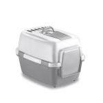 Cat toilet closed WivaCat 55x40x40cm white|grey