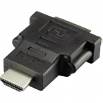 Renkforce RF-4212231 HDMI DVI-1V mustvaline kabeli suunamja