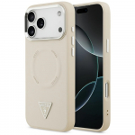 GUESS Etui Kolmnurga Logo MagSafe iPhone'i 17 Pro bee