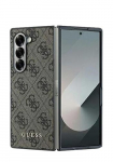 GUESS Kva kest 4G Charms Brown, Samsung F956 Galaxy Z Fold6 5G, GUHCZFD6GF4GBR jaoks