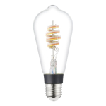 Eglo Connect.z lylamppu, E27, ST64, RGBW, 7,5 W, 806 lm, kirkas, 1 tlk (110405)