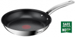 TEFAL Frying Pan B8170444 Intuition Frying Diameter 24 cm Suitable for induction hob Fixed handle Black