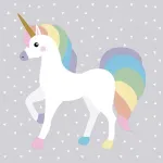 Papstar Salved Unicorn 33x33cm 3-kordne. 20gb