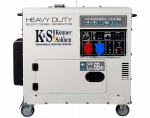 KNNER AND SHNEN KS DIESEL GENERATOR KS 9200HDES-1/3 ATSR 230/400V, ELEKTROKIVITUS (EURO V)